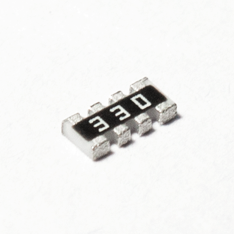 T天二CRA034RJ33R0P05Z排阻实物拍摄
