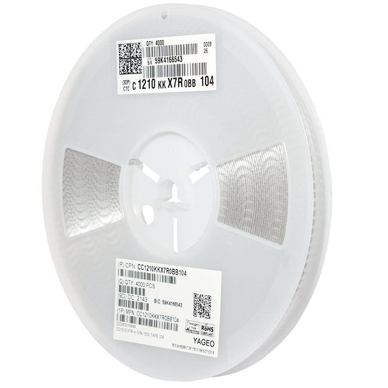 国巨CC1210KKX7R0BB104贴片电容